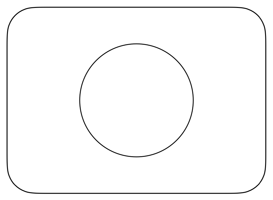 Rectangle circle