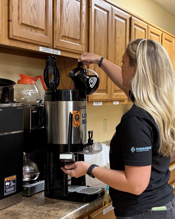 Serve Coffee
