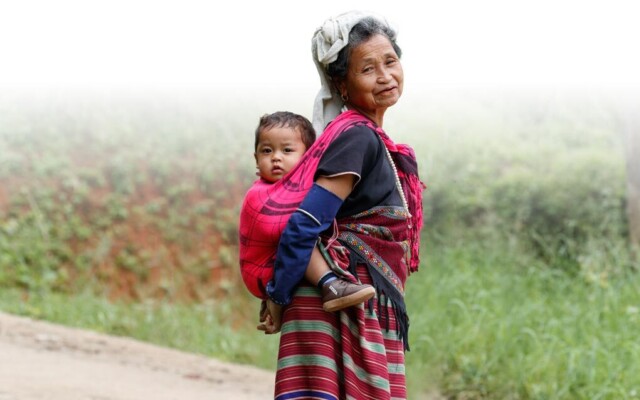 Btm asia grandma baby 2000