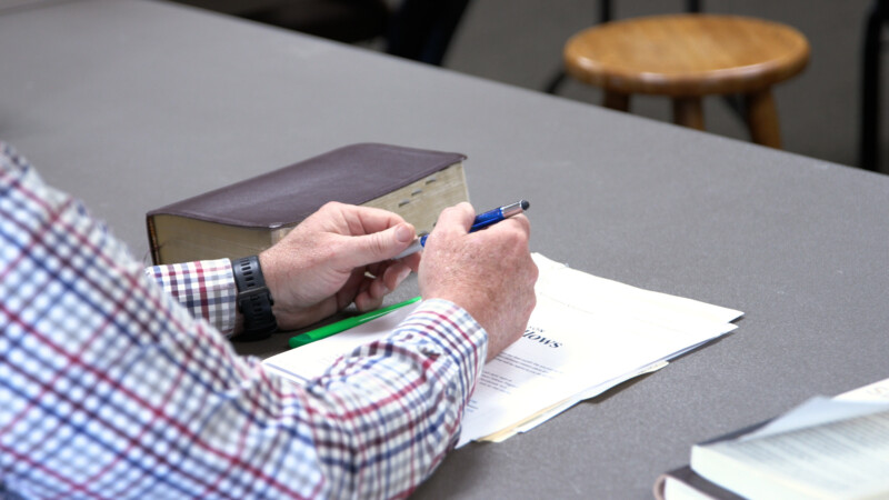 Colson bible hands classroom study studies