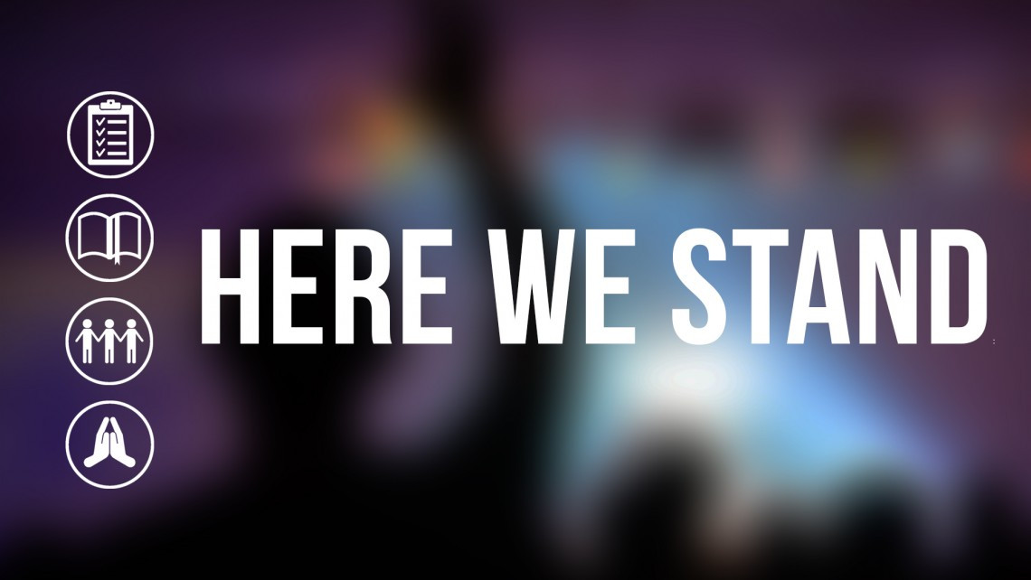 Here We Stand Sermon Slide