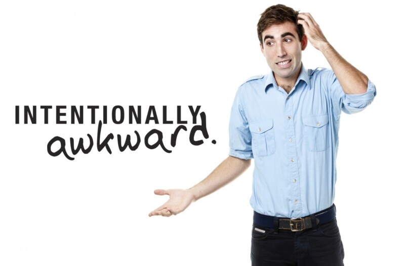 Intentionally Awkward Photo