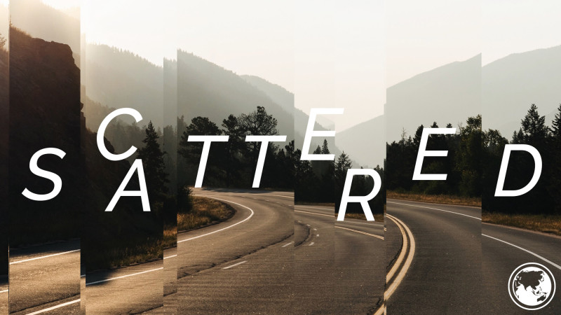 Scattered Graphic title